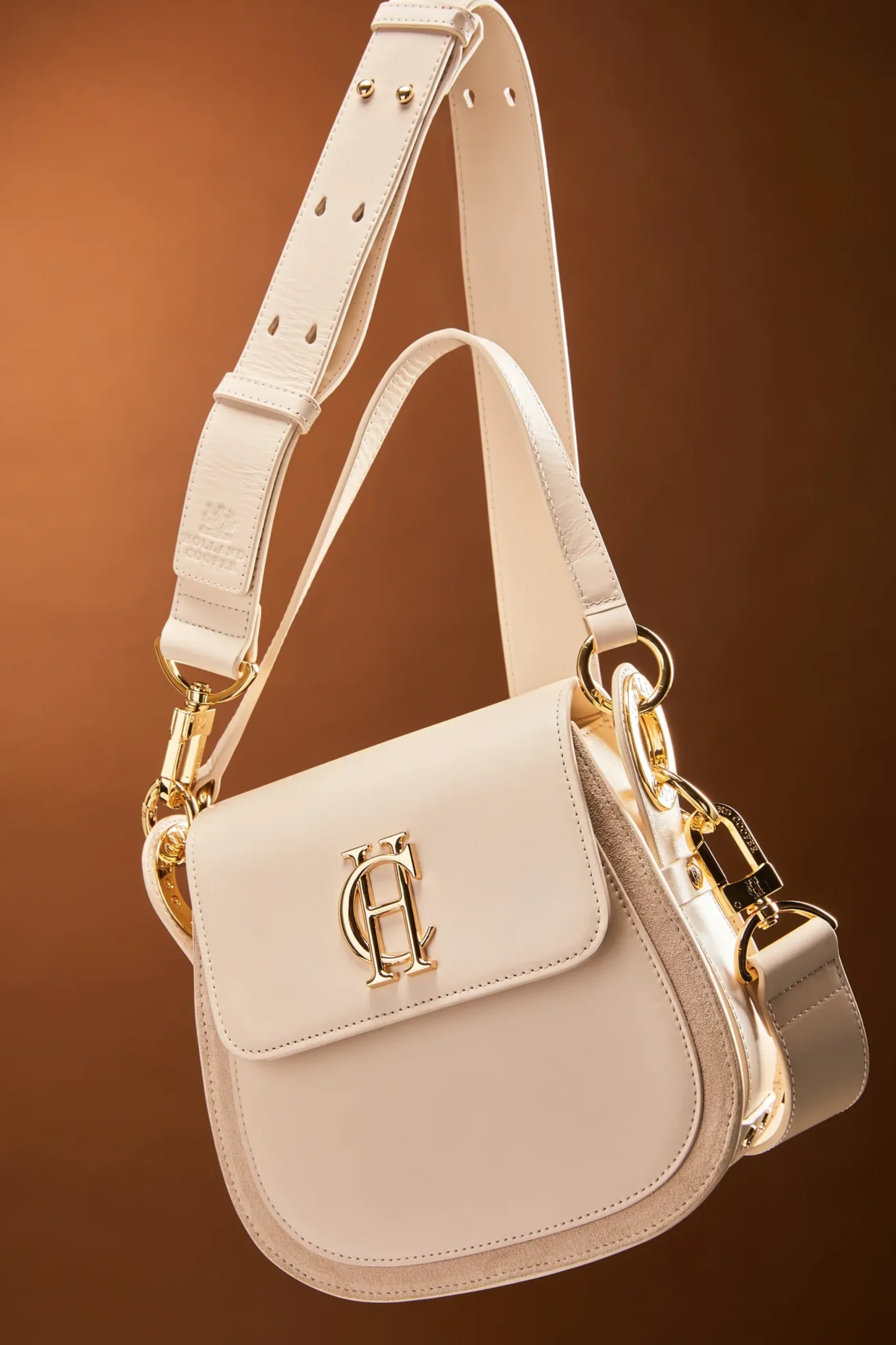 Holland Cooper Chelsea Saddle Bag Cream Best