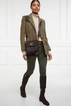 Holland Cooper Chelsea Saddle Bag Chocolate Hot