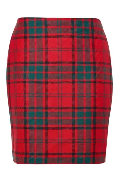 Holland Cooper Chelsea Skirt Red Tartan Sale