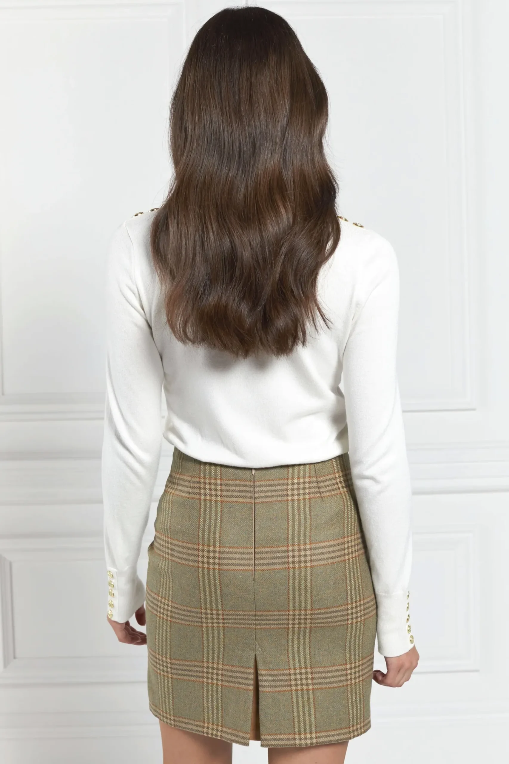 Holland Cooper Chelsea Skirt Leveret Discount