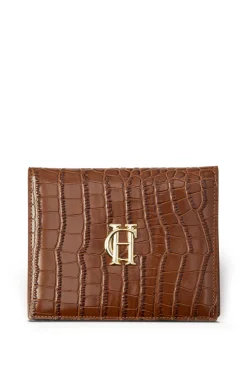 Holland Cooper Chelsea Wallet Tan Croc