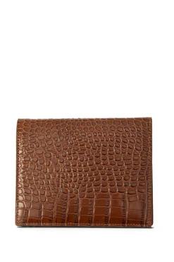 Holland Cooper Chelsea Wallet Tan Croc