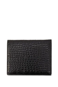 Holland Cooper Chelsea Wallet Black Croc