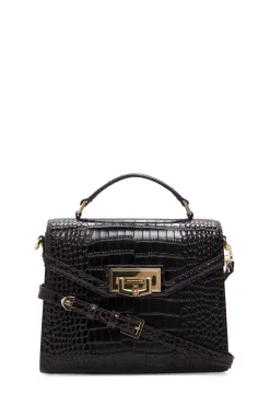 Holland Cooper Cheltenham Bag Rich Chocolate Croc New