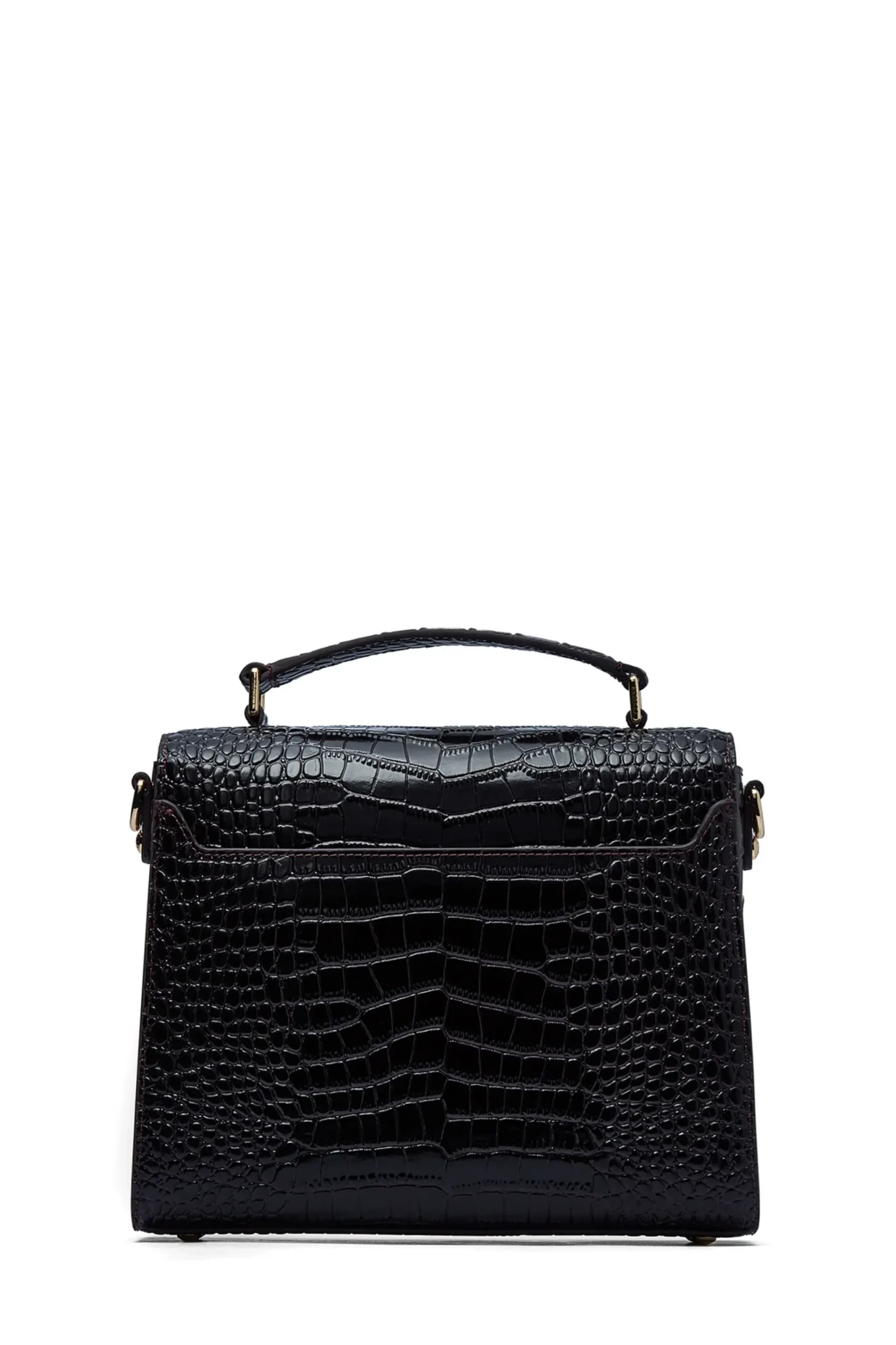 Holland Cooper Cheltenham Bag Rich Chocolate Croc New
