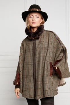 Holland Cooper Chiltern Cape Bourbon Tweed Online