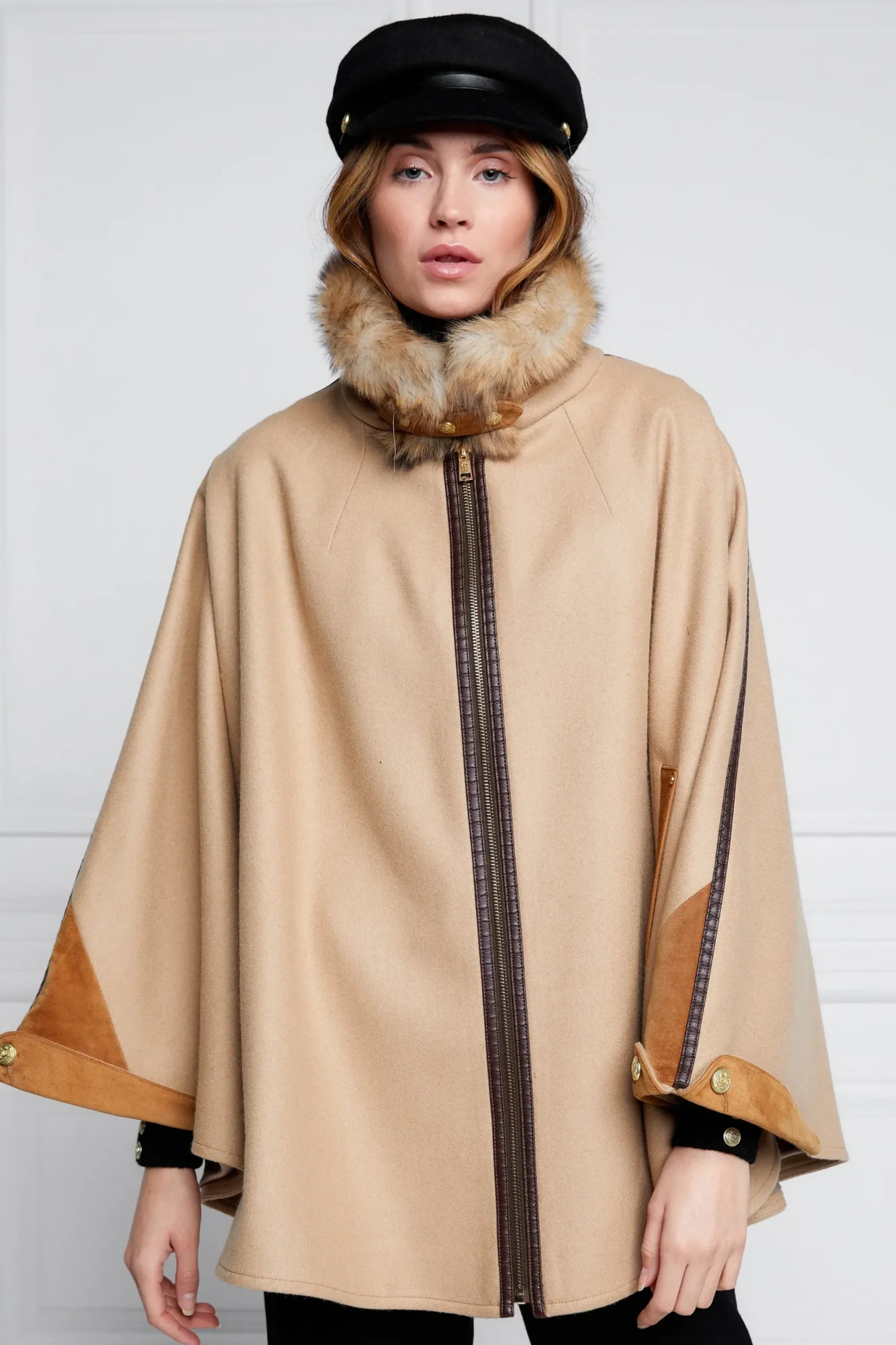 Holland Cooper Chiltern Cape Camel Online
