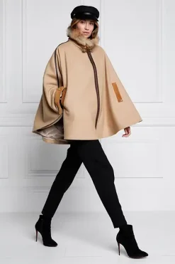 Holland Cooper Chiltern Cape Camel Online