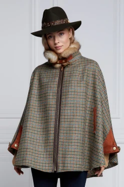 Holland Cooper Chiltern Cape Bredon Tweed Outlet