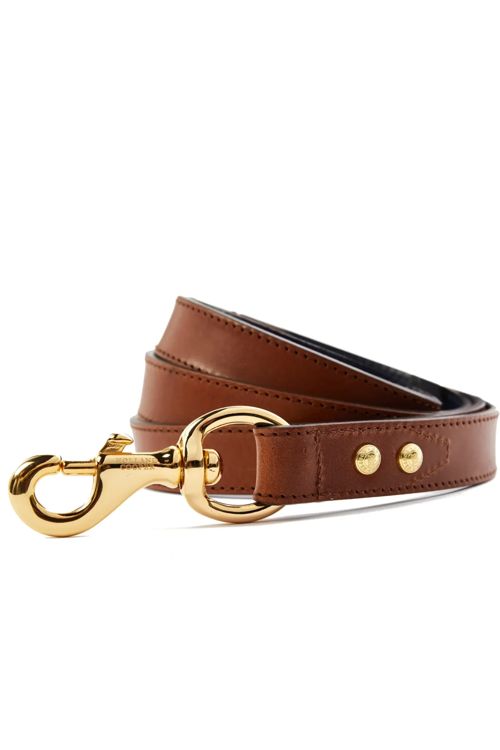 Holland Cooper Classic Dog Lead Chestnut