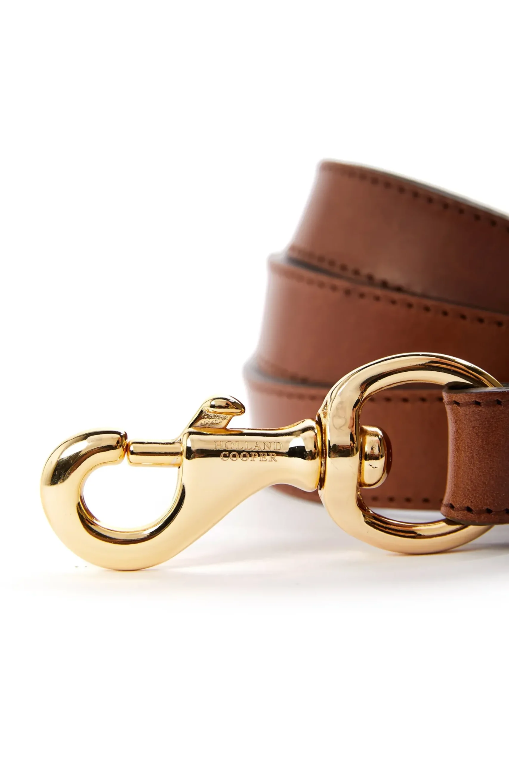 Holland Cooper Classic Dog Lead Chestnut