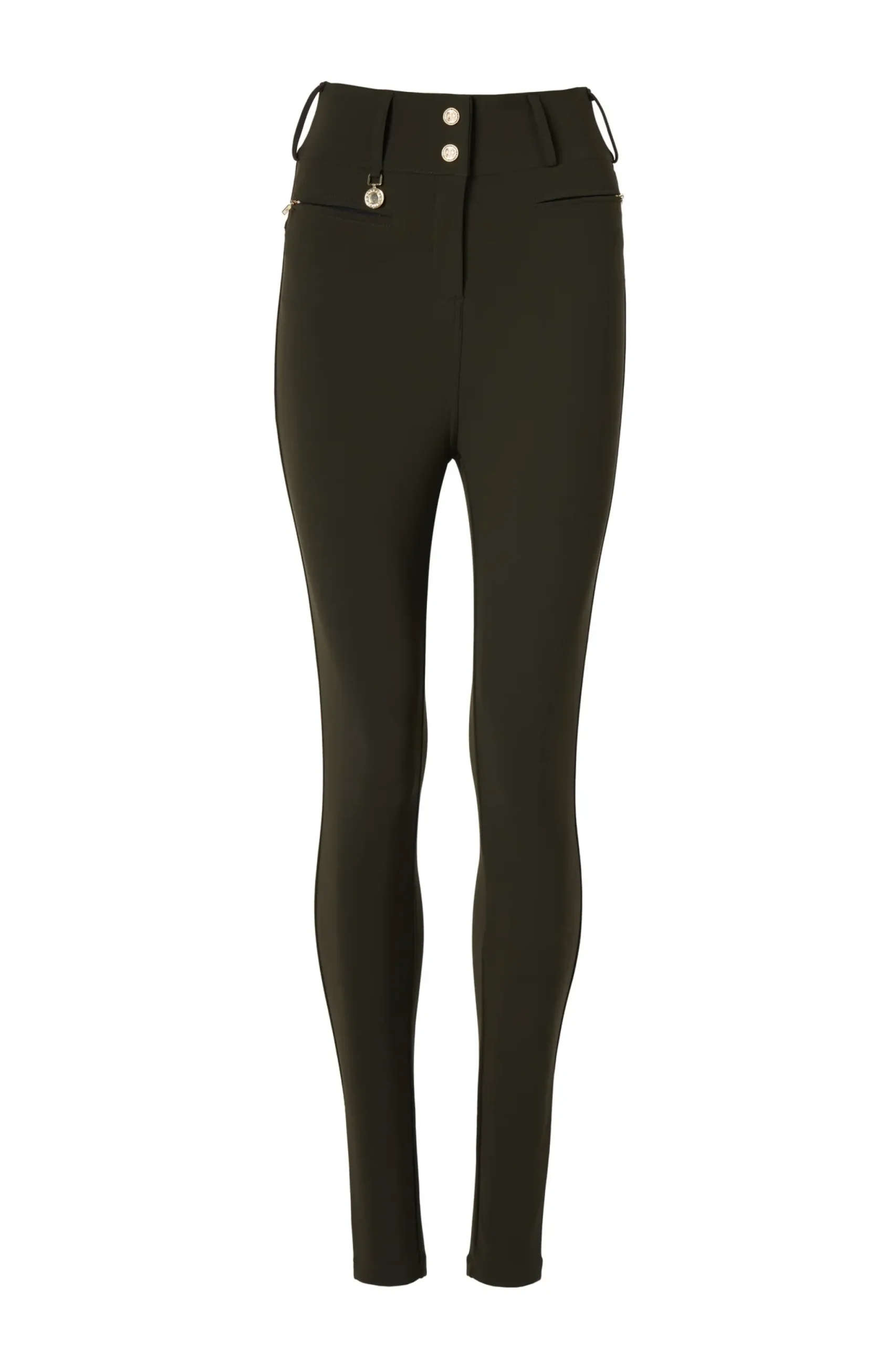 Holland Cooper Contour Trouser Dark Olive Outlet