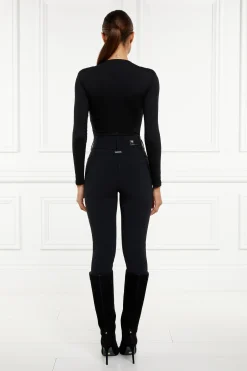 Holland Cooper Contour Trouser Black Discount