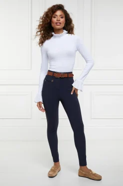 Holland Cooper Contour Trouser Ink Navy Discount