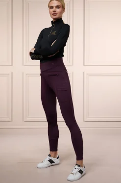 Holland Cooper Cooper Training Breeches Aubergine Hot