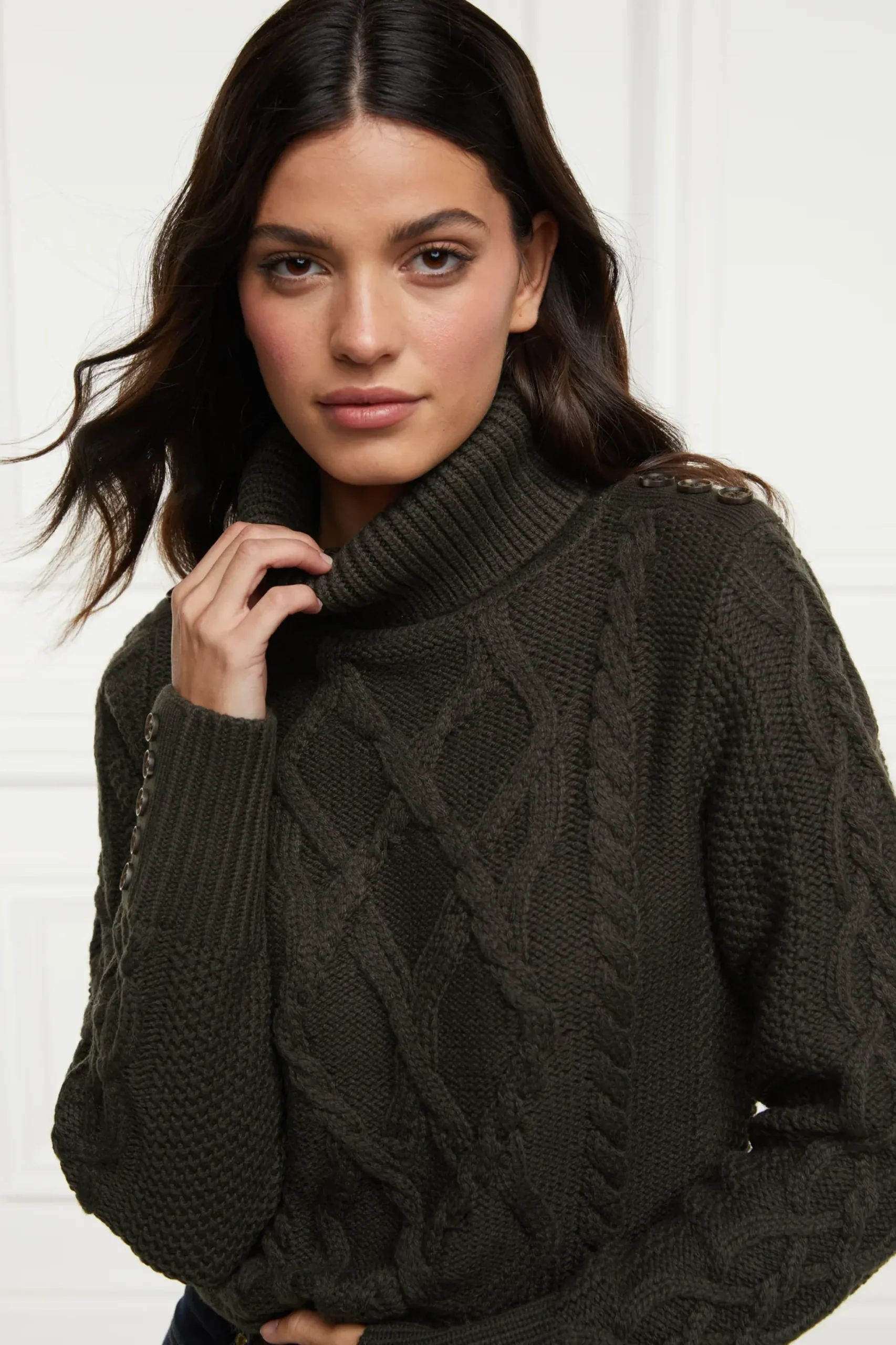 Holland Cooper Cortina Roll Neck Knit Sale