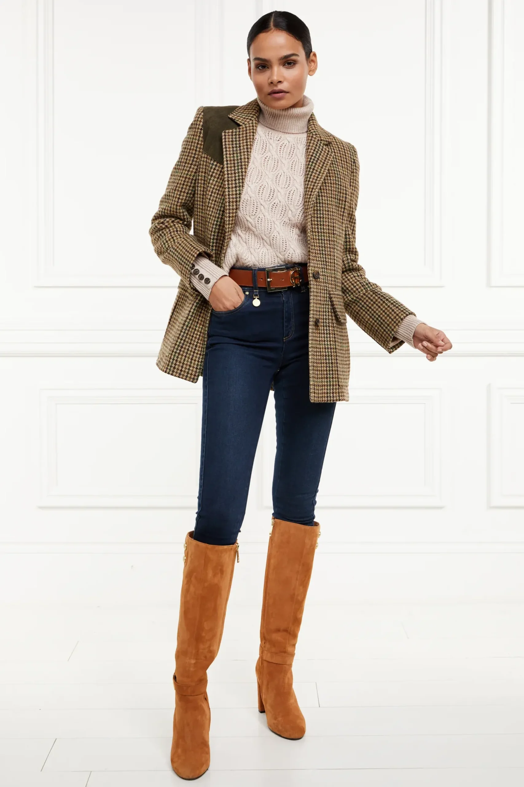 Holland Cooper Cotswold Roll Neck Knit Sale