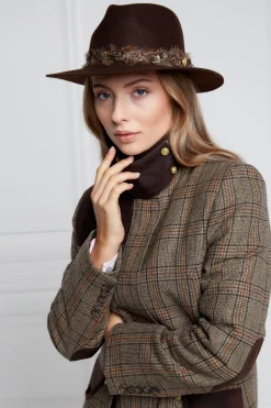 Holland Cooper Country Classic Jacket Bourbon Tweed Sale