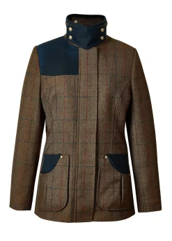 Holland Cooper Country Classic Jacket Glen Green Outlet