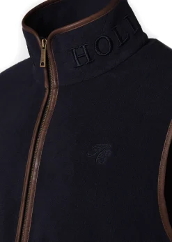 Holland Cooper Country Fleece Gilet Ink Navy Outlet