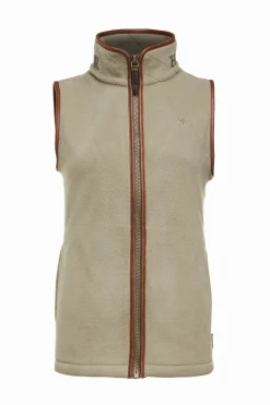 Holland Cooper Country Fleece Gilet Sage New