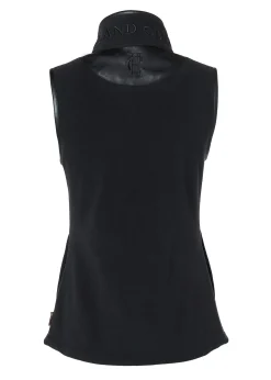 Holland Cooper Country Fleece Gilet Black Clearance