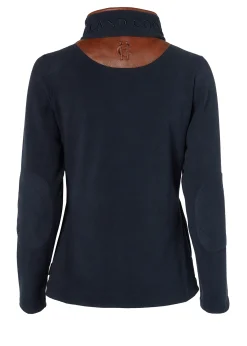 Holland Cooper Country Fleece Half Zip Ink Navy Sale