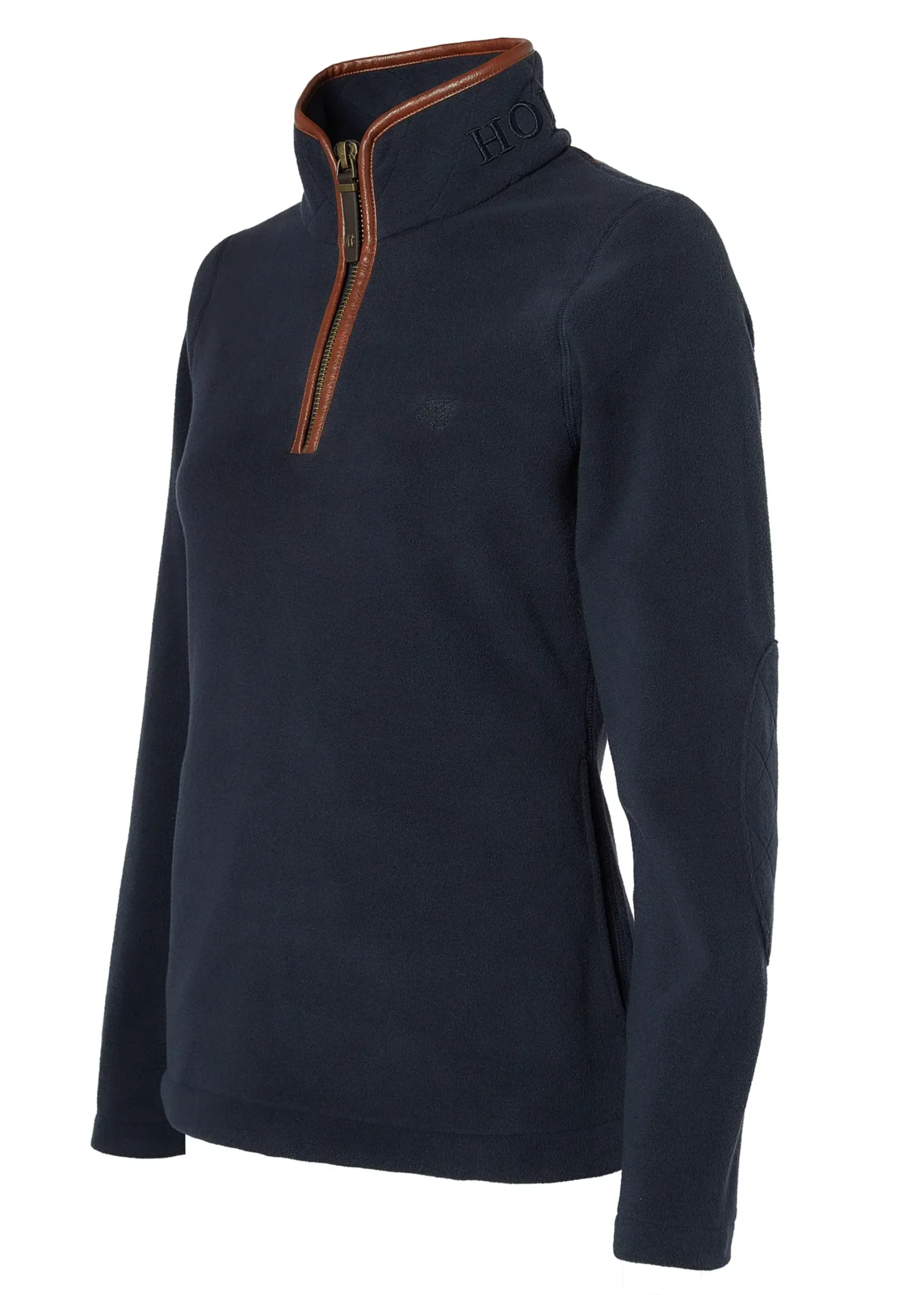 Holland Cooper Country Fleece Half Zip Ink Navy Sale