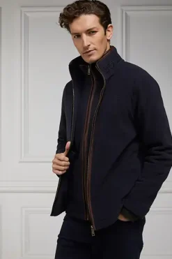 Holland Cooper Country Fleece Jacket Ink Navy Online