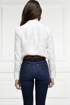 Holland Cooper Cupro Shirt Bodysuit
