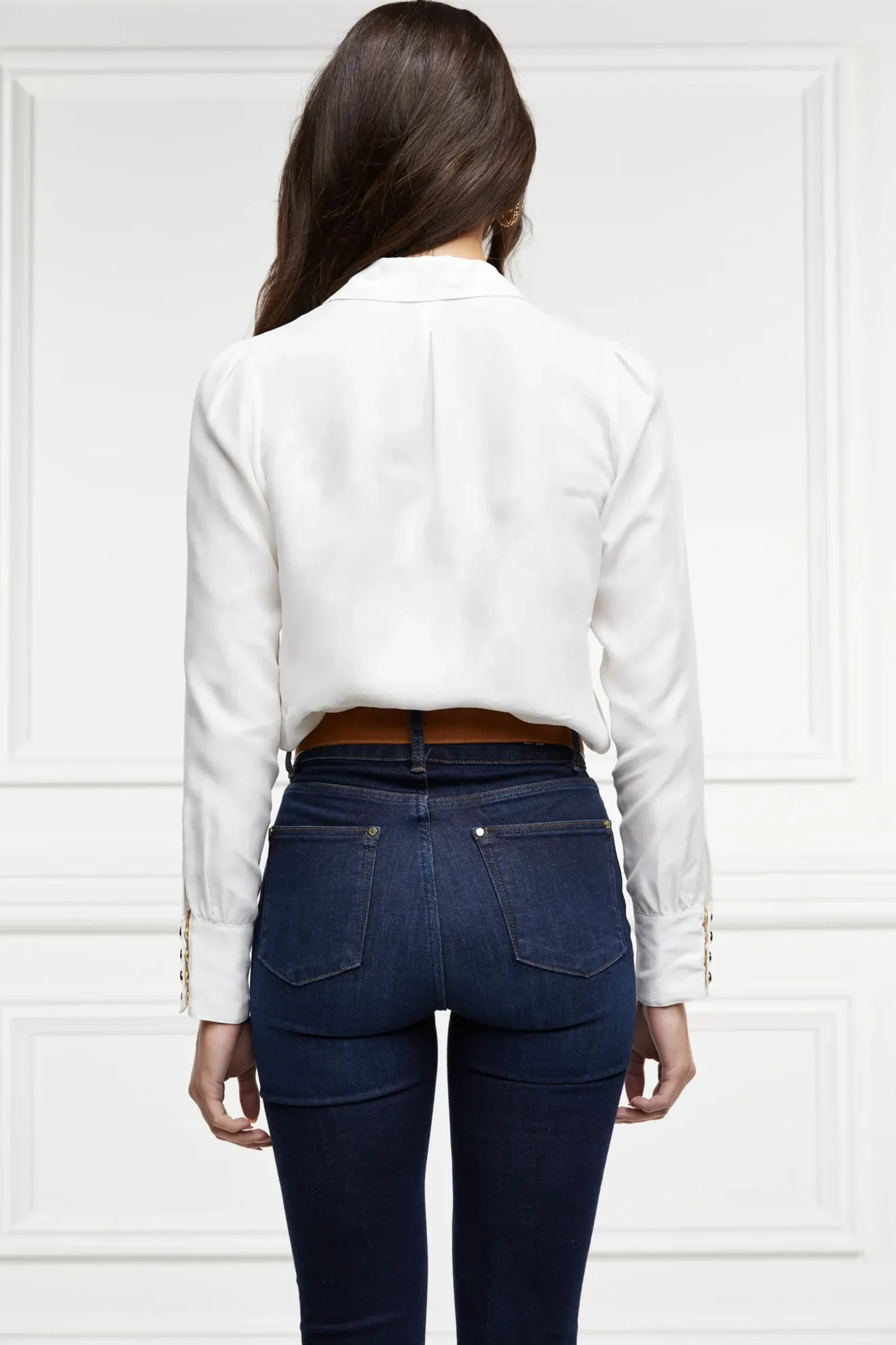 Holland Cooper Cupro Shirt Bodysuit