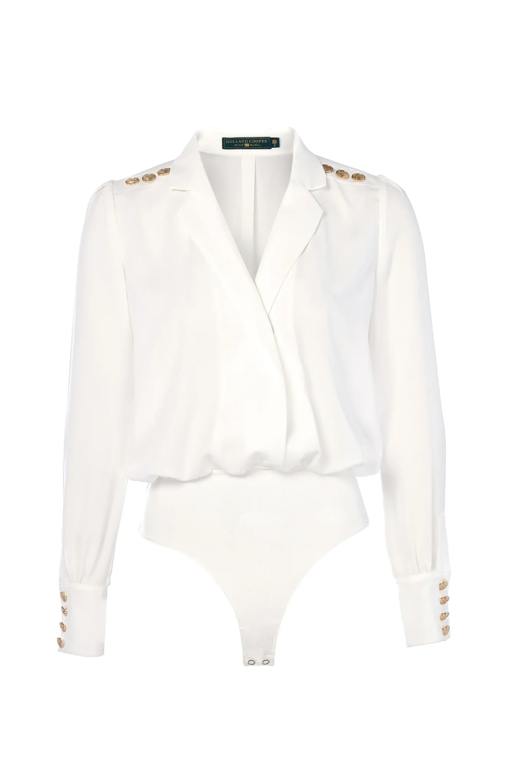 Holland Cooper Cupro Shirt Bodysuit