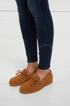 Holland Cooper Deck Shoe Tan Outlet