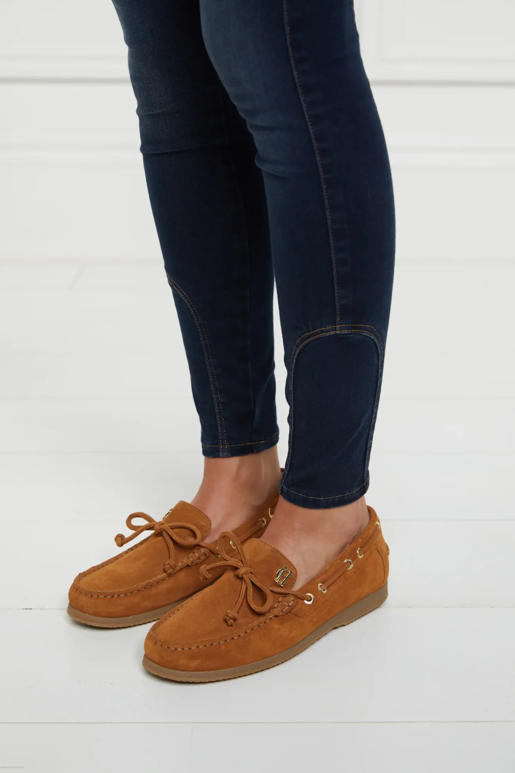Holland Cooper Deck Shoe Tan Outlet