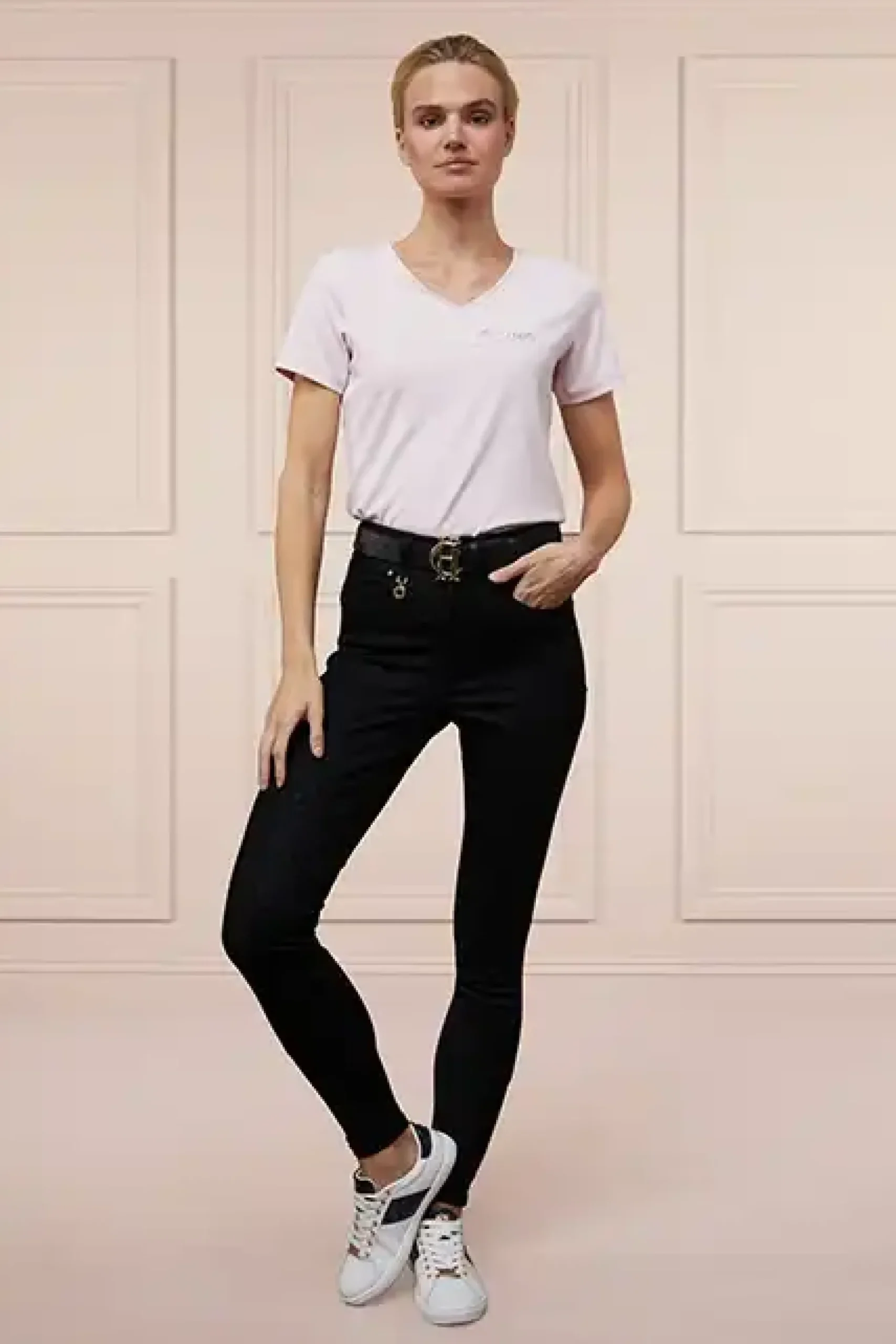Holland Cooper Denim Thermal Full Grip Breeches Black