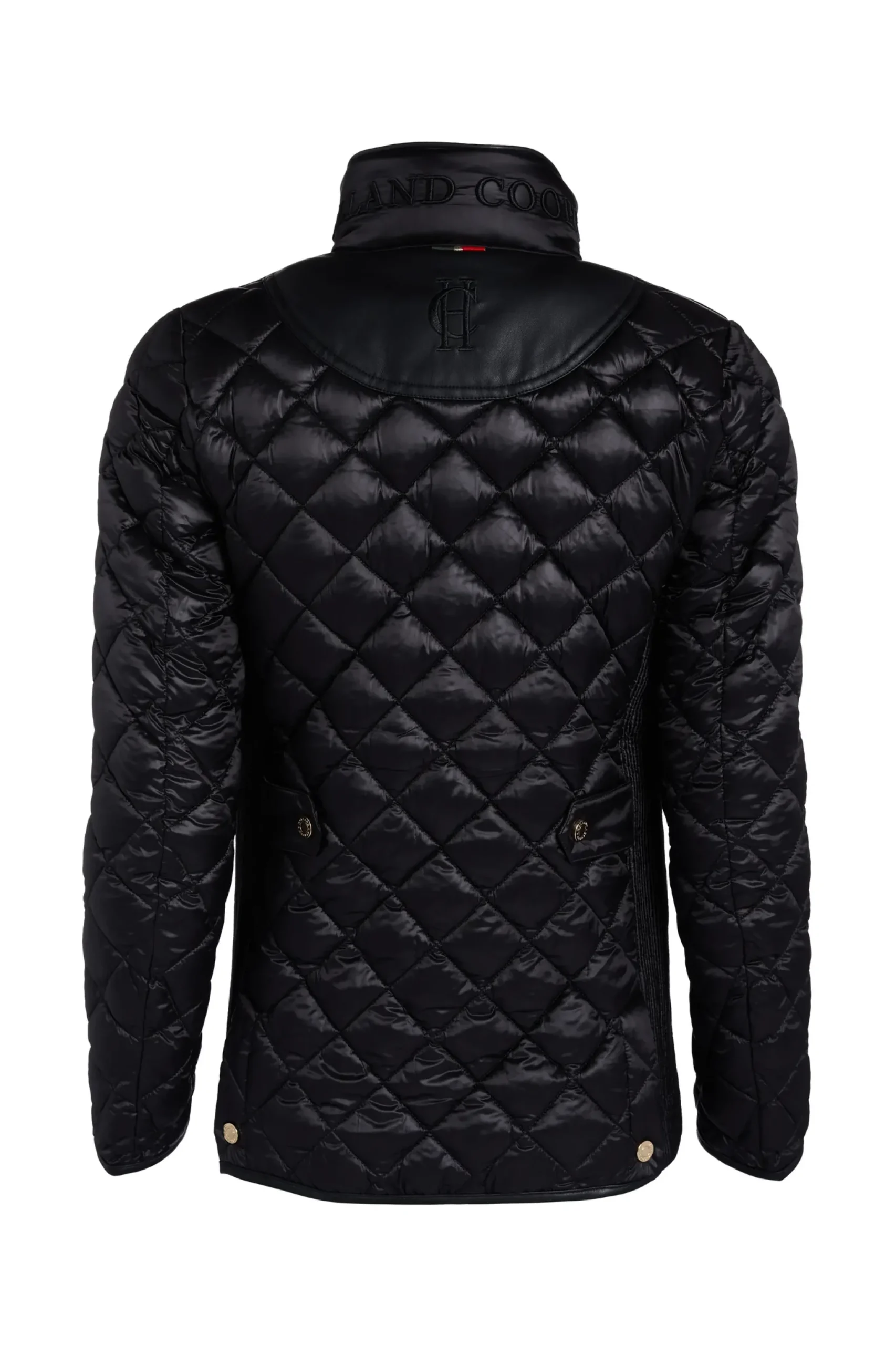 Holland Cooper Diamond Quilt Classic Jacket Black Hot