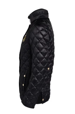 Holland Cooper Diamond Quilt Classic Jacket Black Hot