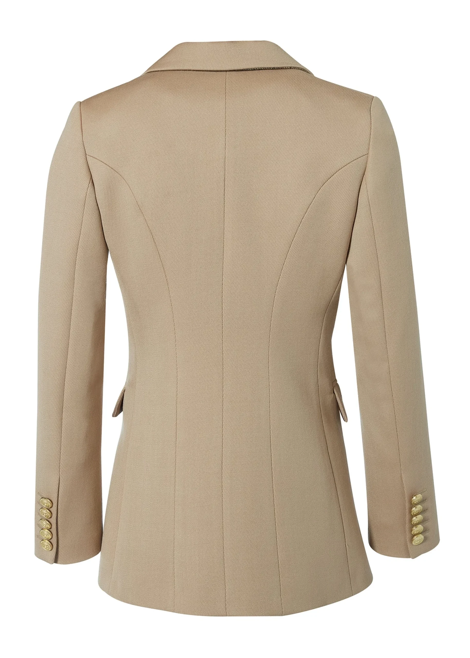 Holland Cooper Double Breasted Blazer Camel Twill Hot