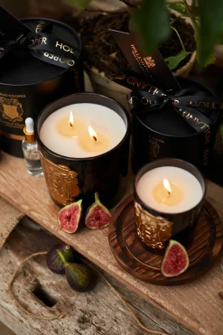 Holland Cooper Double Wick Candle Figue Noir Discount