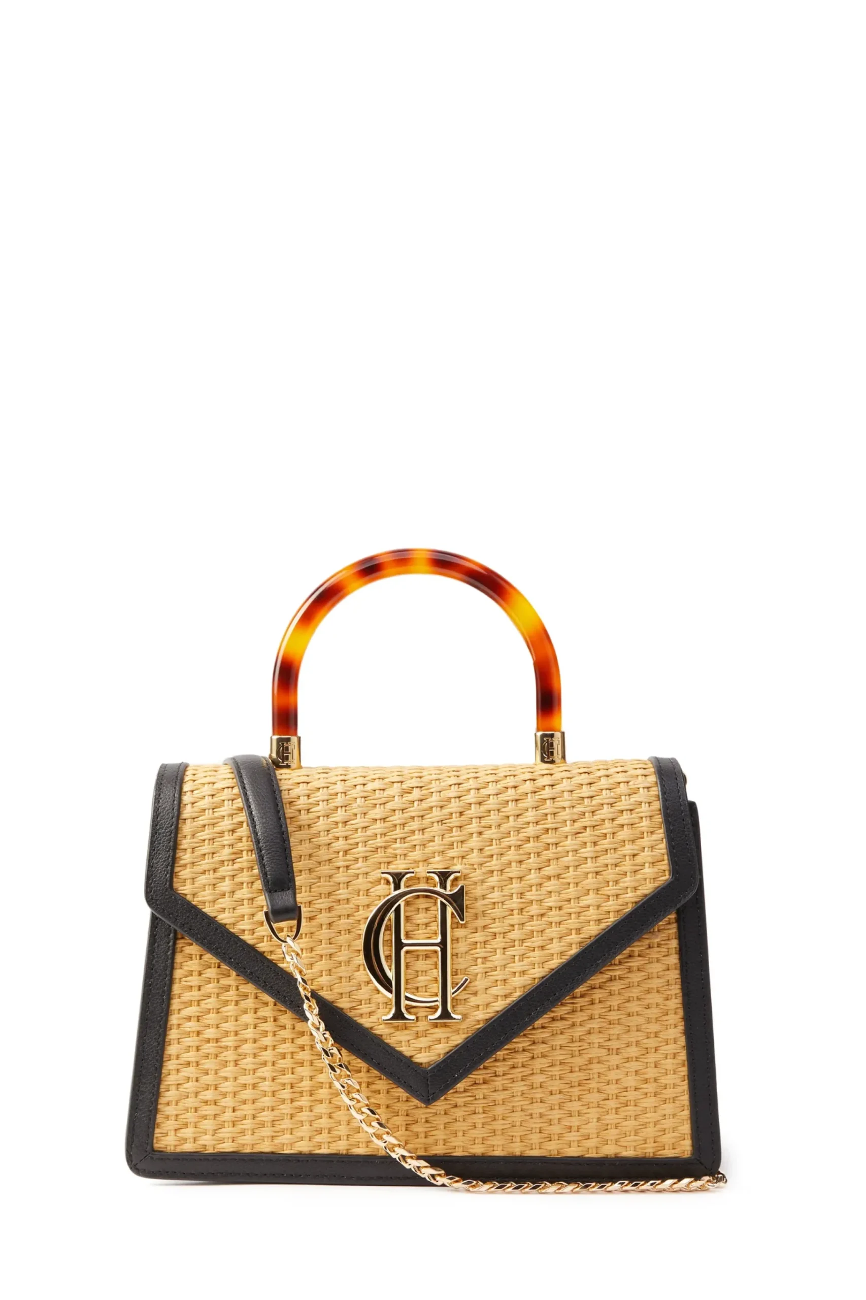 Holland Cooper Dowdeswell Bag Black Natural Clearance