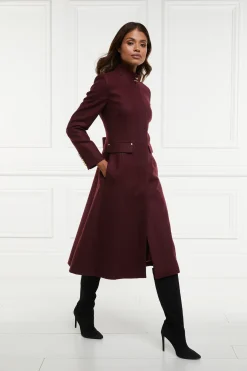 Holland Cooper Dowdeswell Coat Mulberry Sale