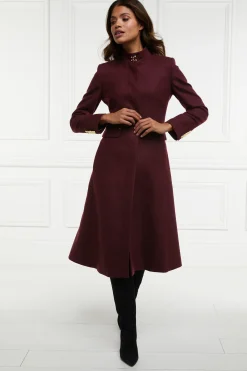 Holland Cooper Dowdeswell Coat Mulberry Sale