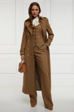 Holland Cooper Dowdeswell Scarf Bag Tan Contrast Hot