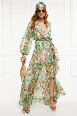 Holland Cooper Ellisa Maxi Dress St Lucia Outlet
