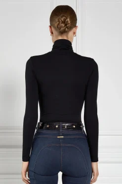 Holland Cooper Essential Roll Neck Black Outlet