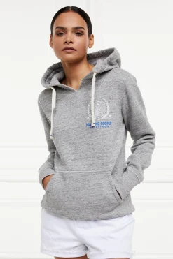 Holland Cooper Events Hoodie Grey Marl Hot