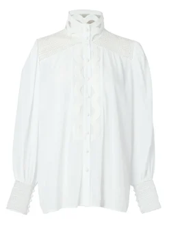 Holland Cooper Featherton Lace Shirt Hot