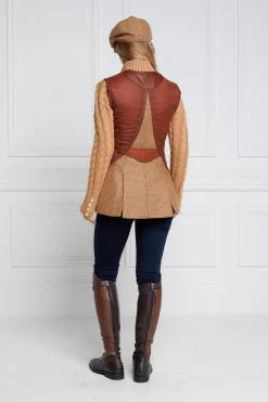 Holland Cooper Field Vest Tawny Outlet