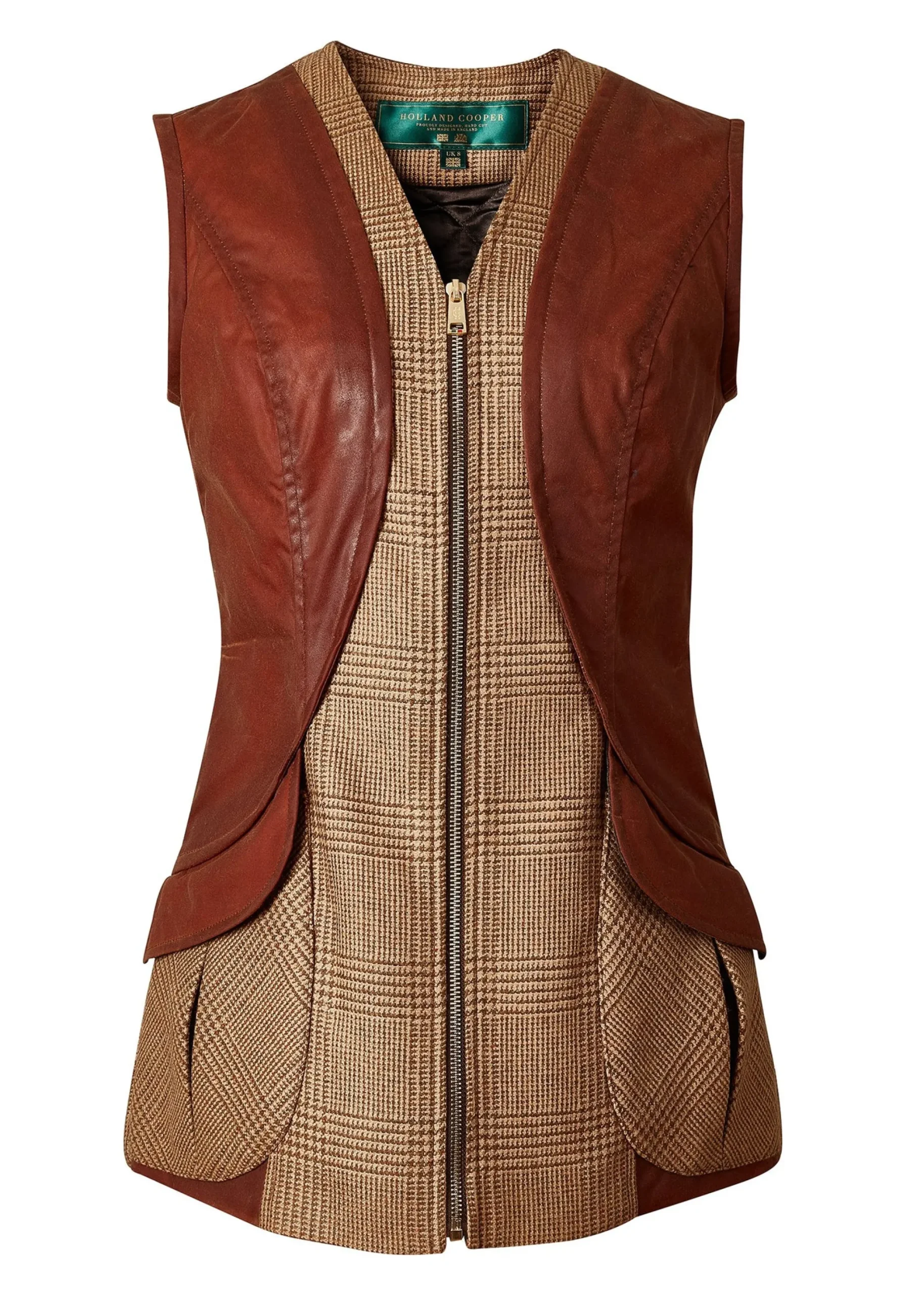 Holland Cooper Field Vest Tawny Outlet