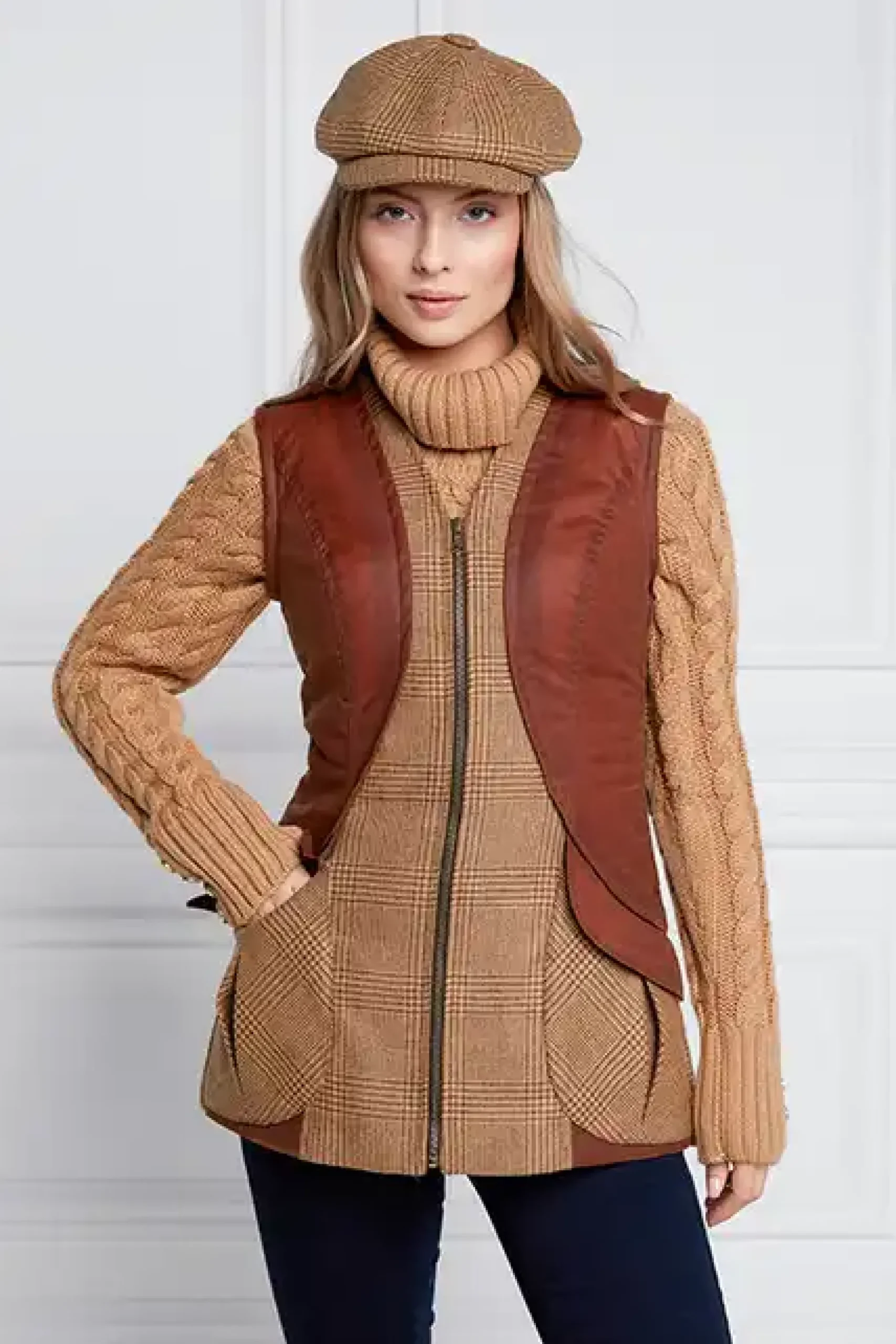 Holland Cooper Field Vest Tawny Outlet